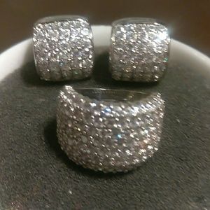 🔥Stunning 925 ring /earring set